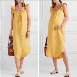Hatch Maternity Jenna Dress - Yellow